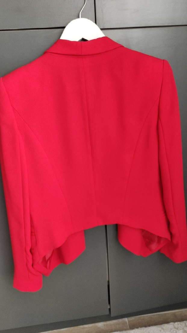 Mango Suit Nar Çiçeği Astarlı Ceket M - Görsel 3