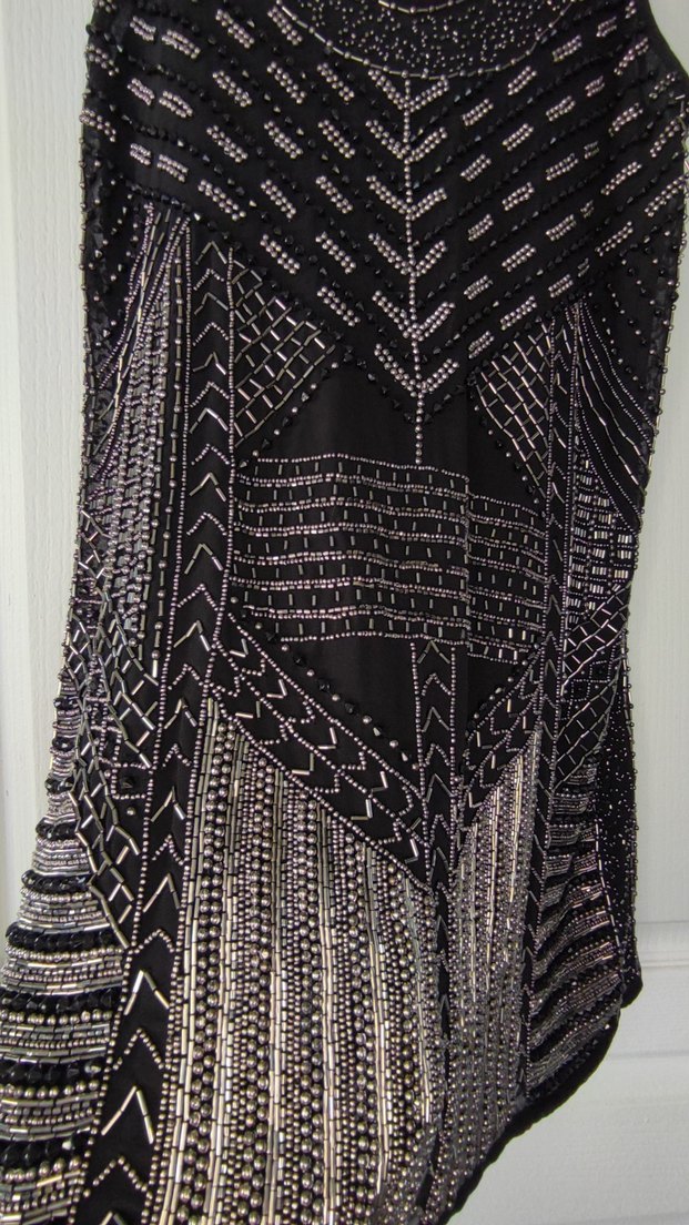 Mango Suit Full Boncuk İşlemeli Elbise S - Görsel 4