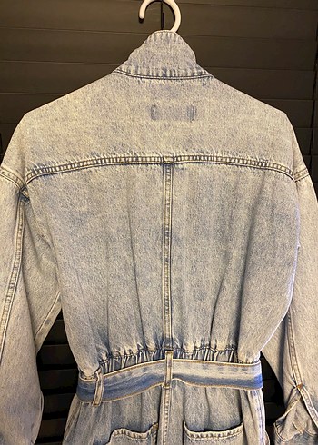 Dilvin Denim Uzun Tulum - Görsel 5