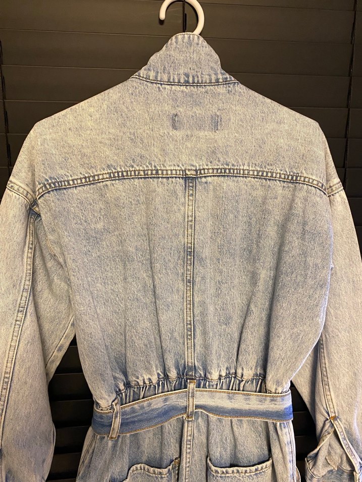 Dilvin Denim Uzun Tulum - Görsel 5