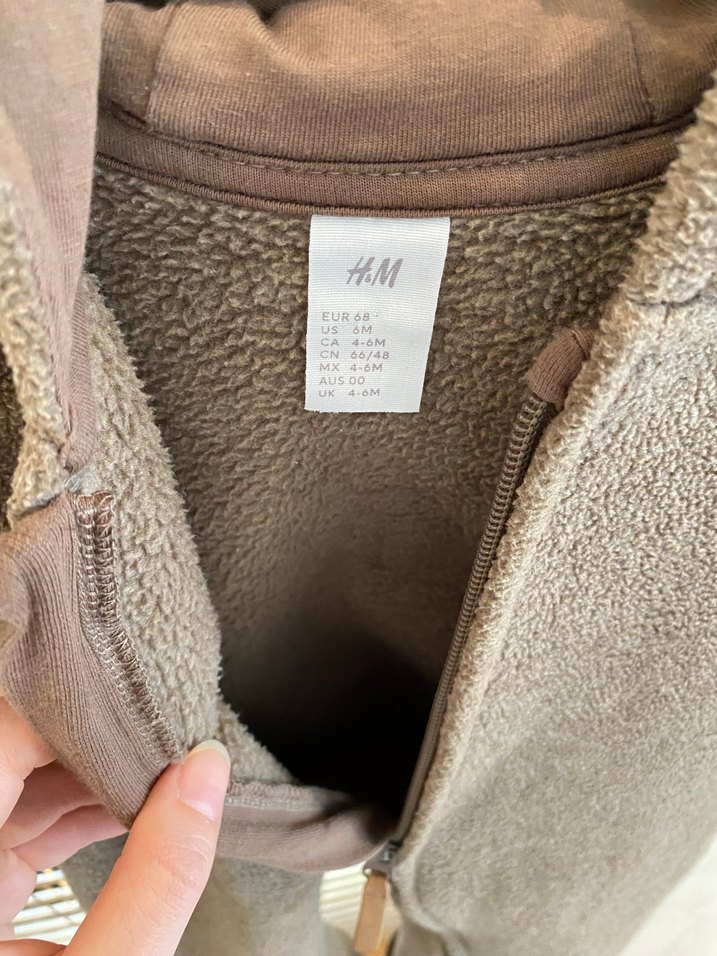 Kahverengi Bebek Polar Tulum - H&M - Görsel 3