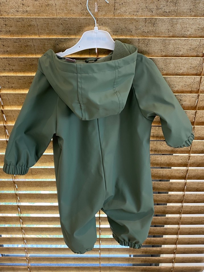 Fermuarlı Yeşil Bebek Tulumu - ZARA - Görsel 4