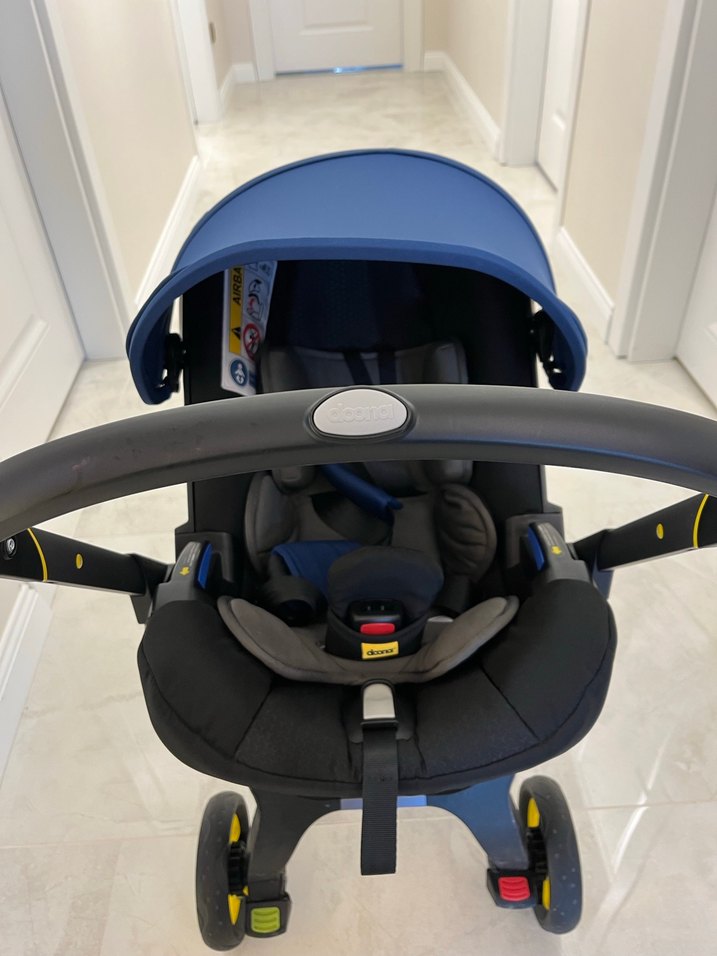 Koyu Mavi Bebek Arabası - Doona - Görsel 3