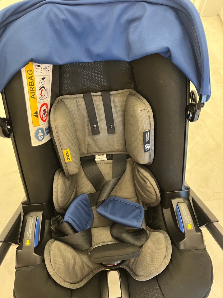 Koyu Mavi Bebek Arabası - Doona - Görsel 4