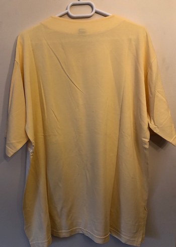 Sarı Rahat Kadın Tişörtü - Görsel 2