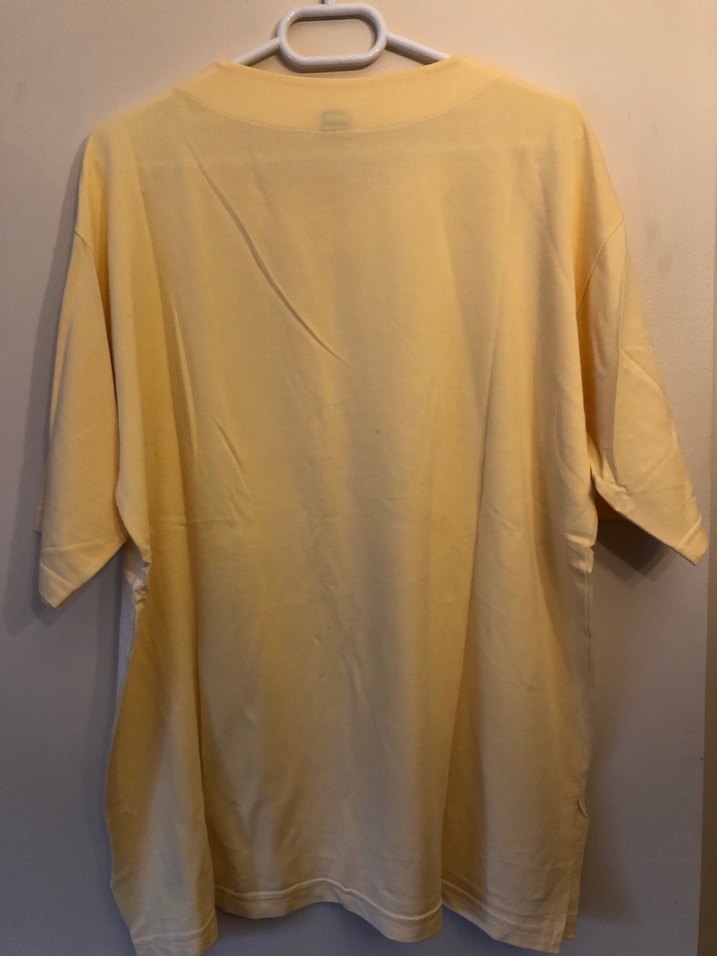 Sarı Rahat Kadın Tişörtü - Görsel 2