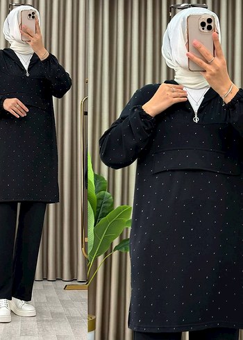 Taş Baskı Kadın  Takım - Görsel 3