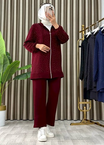 Siyah Kadın Uzun Kollu Takım - Görsel 4