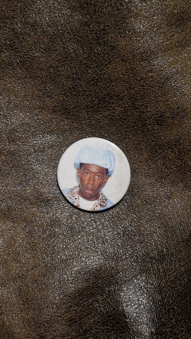 Vintage Erkek Rozet Parlak Kahverengi - Görsel 2