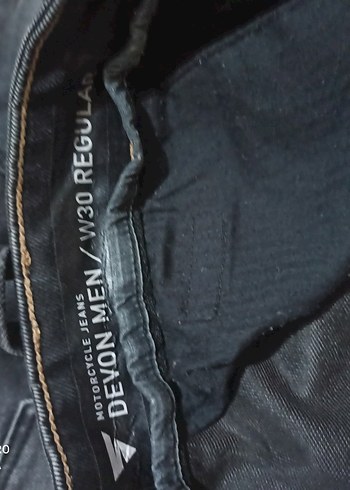 Shima Devon Denim Korumalı Motosiklet Pantolonu Siyah - Görsel 4