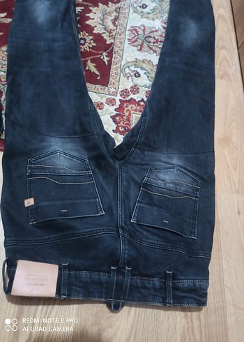 Shima Devon Denim Korumalı Motosiklet Pantolonu Siyah - Görsel 5