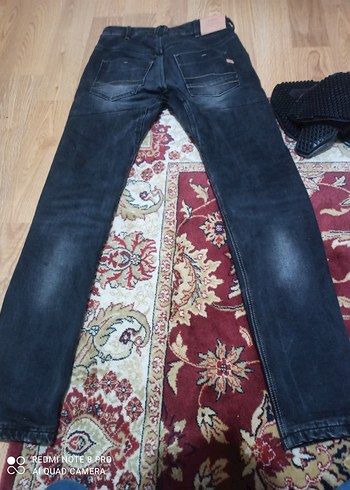 Shima Devon Denim Korumalı Motosiklet Pantolonu Siyah - Görsel 6