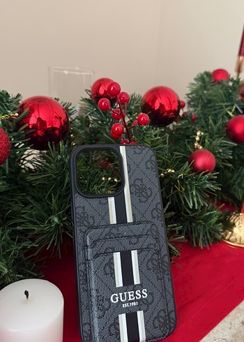 Guess Siyah Tokalı Street Wear Telefon Kılıfı 16 Pro Max - Görsel 2