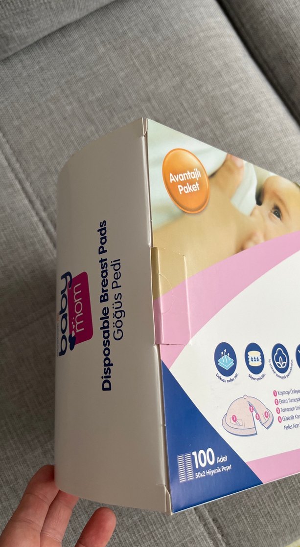 Baby Mom  Göğüs Pedi 100'lü - Görsel 2