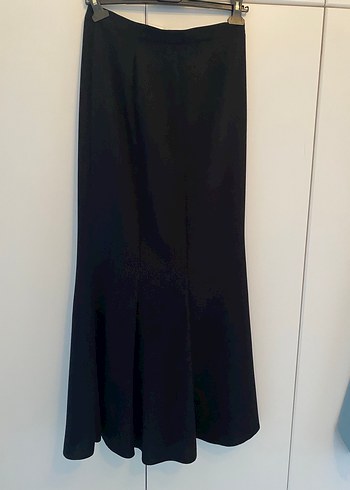 Mor Uzun Drapeli Kadın Etek - Görsel 2