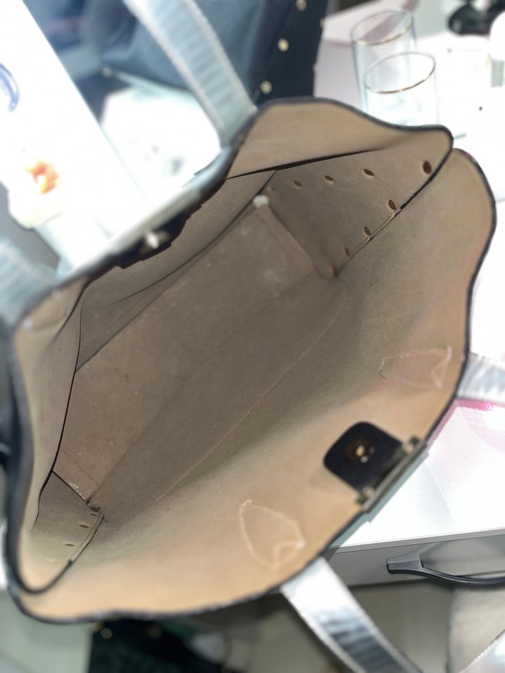 Gri Deri Kadın Omuz Çantası - Görsel 4