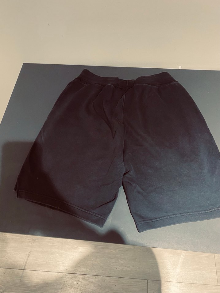 Siyah Erkek Rahat Kesim Streetwear Şort - Görsel 2