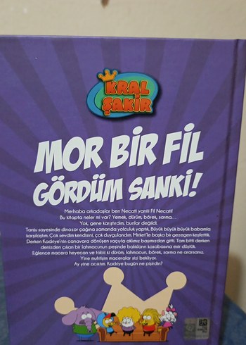 Kral Şakir Mor Bir Fil Gördüm Sanki Çocuk Kitabı - Görsel 3