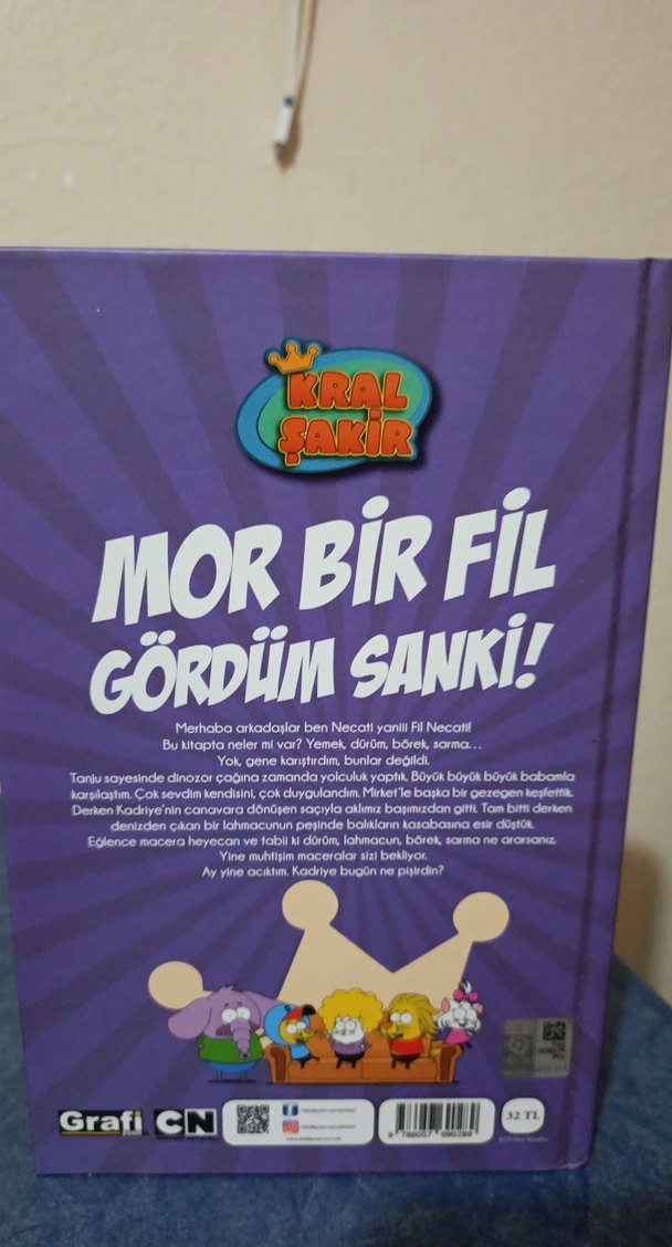 Kral Şakir Mor Bir Fil Gördüm Sanki Çocuk Kitabı - Görsel 3