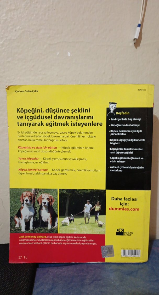 Köpek Eğitimi For Dummies Meraklısına 3. Baskı - Görsel 3