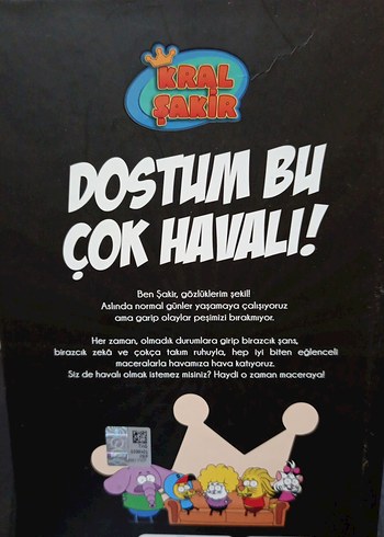 Kral Şakir - Dostum Bu Çok Havalı! Çocuk Kitabı - Görsel 3