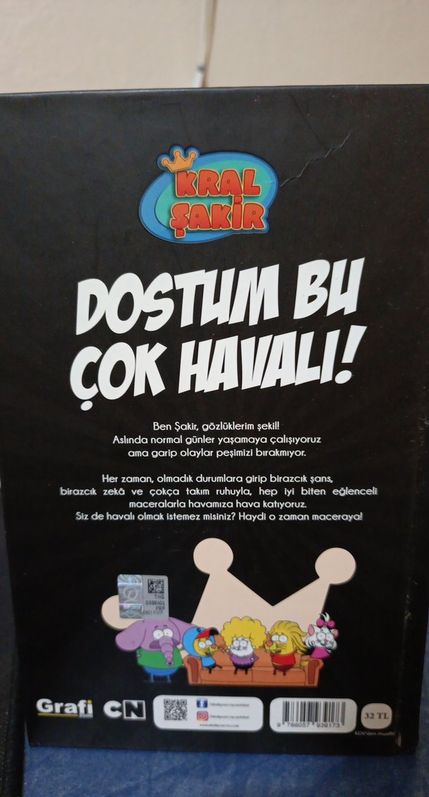 Kral Şakir - Dostum Bu Çok Havalı! Çocuk Kitabı - Görsel 3