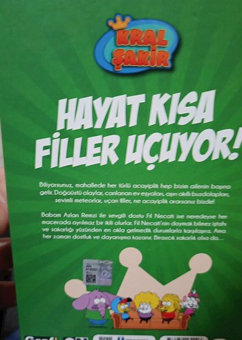 Kral Şakir - Hayat Kısa Filler Uçuyor Çocuk Kitabı - Görsel 3