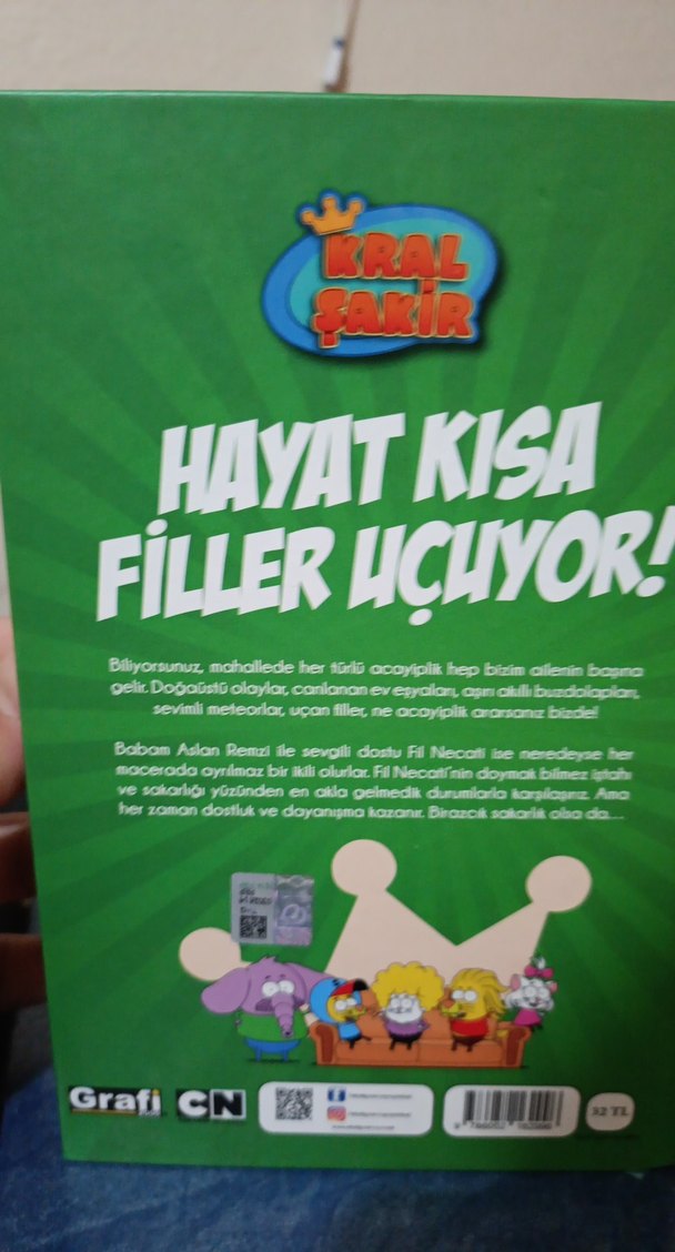 Kral Şakir - Hayat Kısa Filler Uçuyor Çocuk Kitabı - Görsel 3