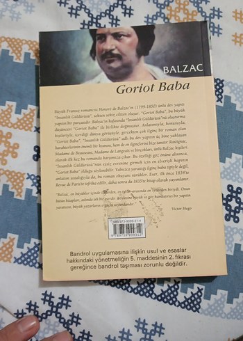 Balzac - Goriot Baba Romanı - Görsel 3
