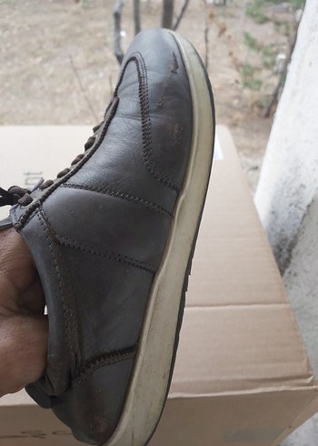 Erkek Kahverengi Günlük Ayakkabı Bağcıkları - Görsel 5