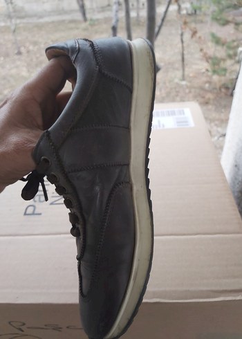 Erkek Kahverengi Günlük Ayakkabı Bağcıkları - Görsel 6