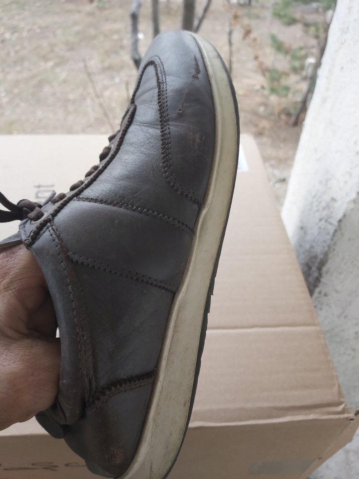 Erkek Kahverengi Günlük Ayakkabı Bağcıkları - Görsel 5