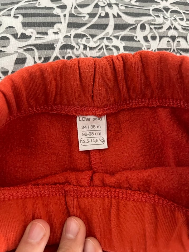 Kız Çocuk Rahat Kesim Pamuklu Eşofman Altı - Görsel 2