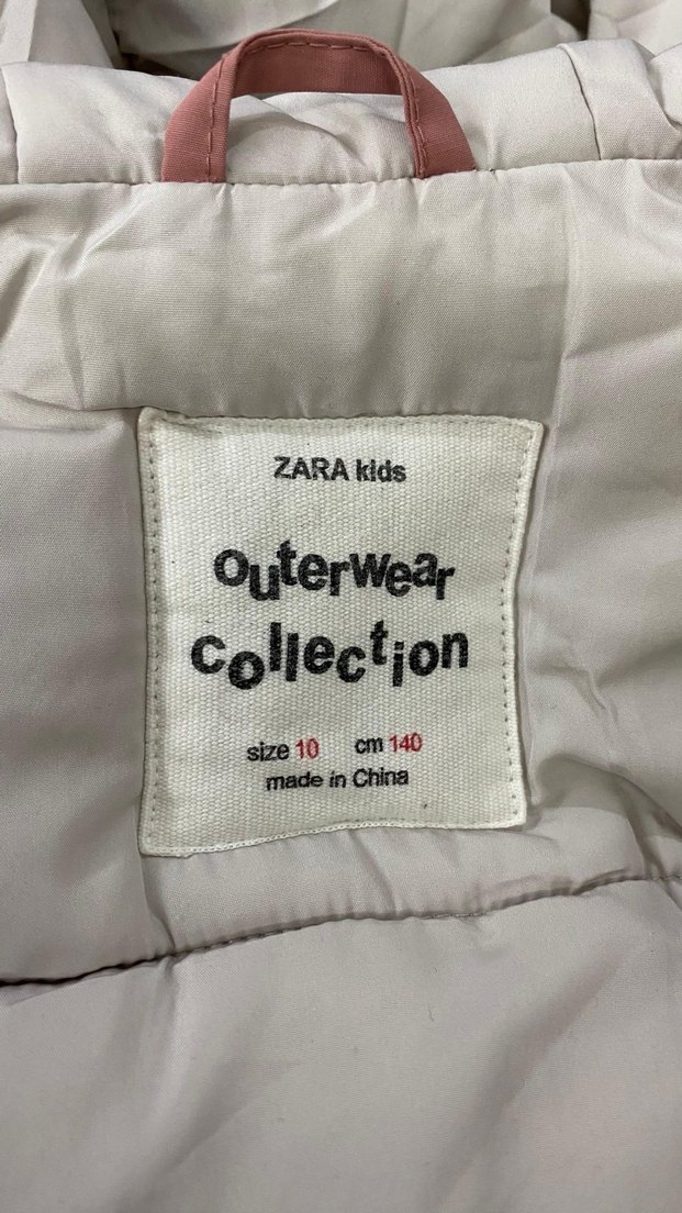 Zara kids pembe mont - Görsel 3