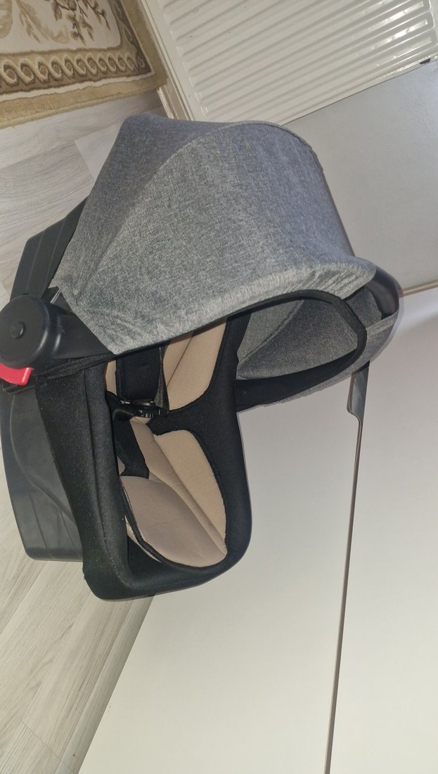 Gri Bebek Oto Koltuğu0-5 ay - Görsel 2