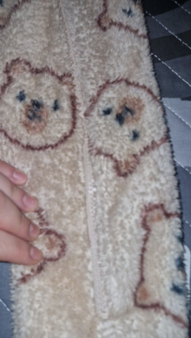 Kürklü Ayı Desenli Bebek Tulumu - Görsel 4