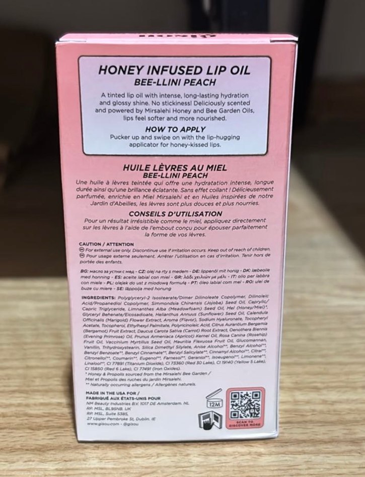 Gisou Bal Özlü Pembe Dudak Parlatıcısı - Görsel 3