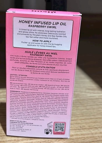 Gisou Bal Özlü Pembe Dudak Yağı - Görsel 2