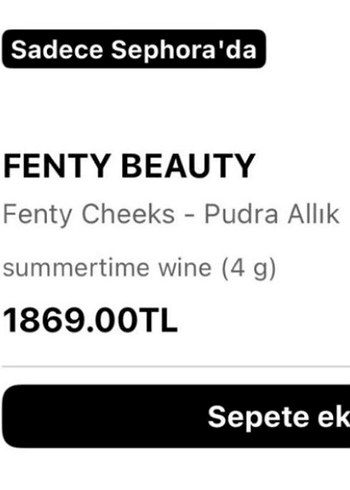 Fenty Beauty allık(summertime wine) - Görsel 4