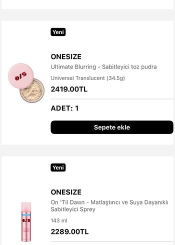 ONE/SIZE Ultimate Setting Pudra transculent - Görsel 4