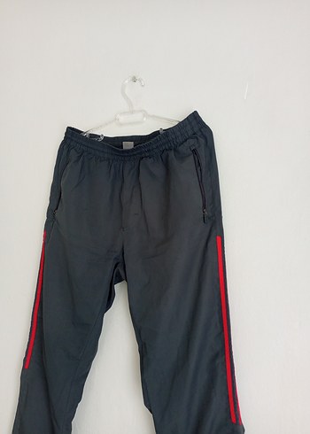 Gri Erkek Fermuarlı Paraşüt Eşofman - Görsel 3