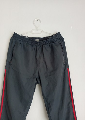 Gri Erkek Fermuarlı Paraşüt Eşofman - Görsel 2