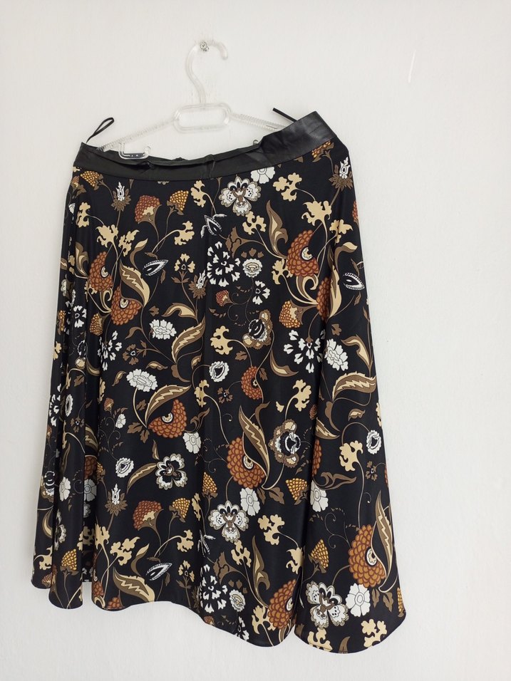 Bohem Desenli Midi Hamile Eteği - Görsel 2