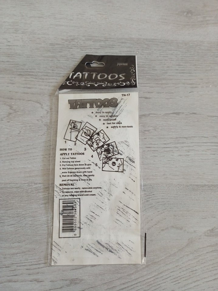 15 gün Kalıcı Dövme Seti - Görsel 2