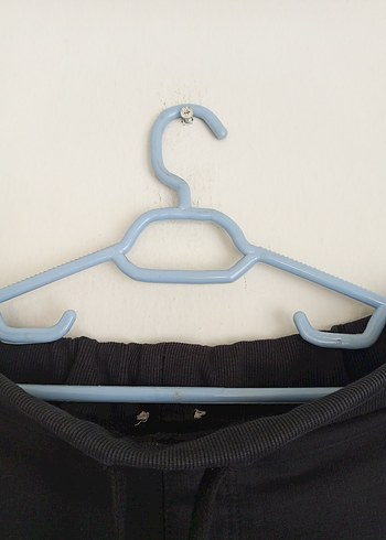 Fermuarlı Siyah Erkek Pamuklu Eşofman Altı - Görsel 5