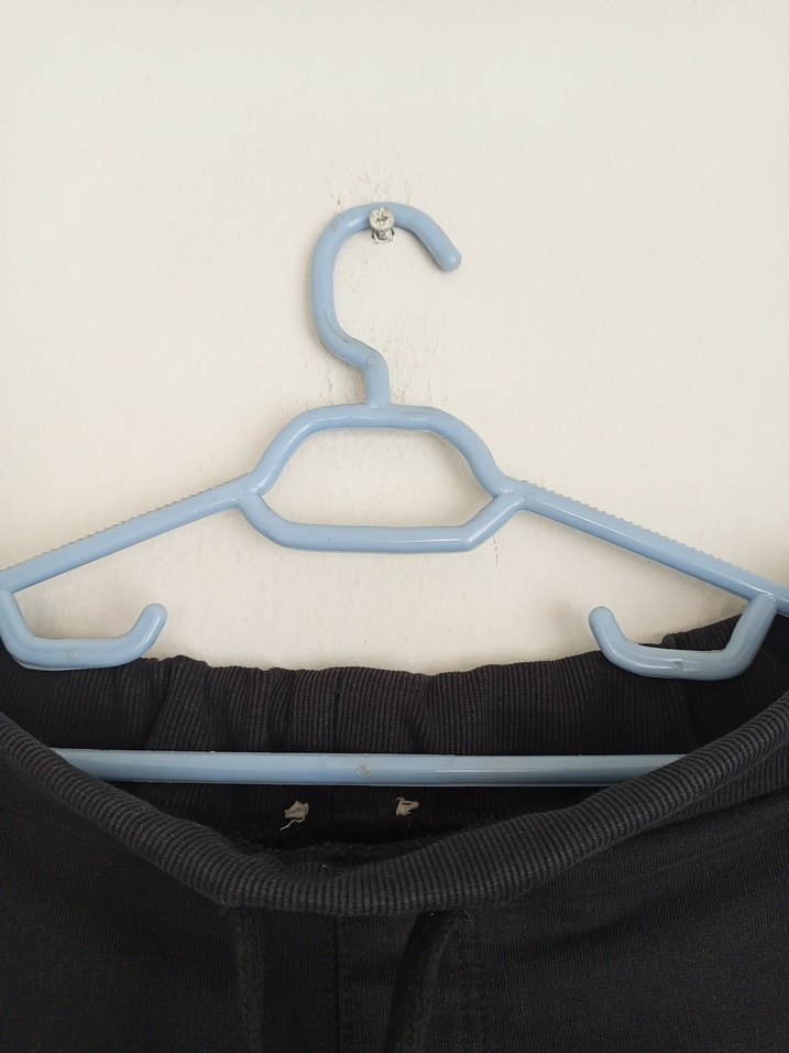 Fermuarlı Siyah Erkek Pamuklu Eşofman Altı - Görsel 5