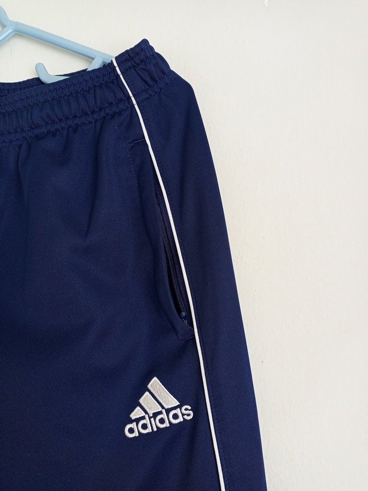 Erkek Mavi Adidas Fermuarlı Eşofman Altı - Görsel 2