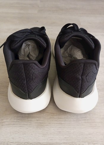 Siyah Bağcıklı Erkek Koşu Ayakkabısı - Görsel 4