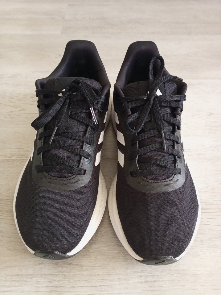 Siyah Bağcıklı Erkek Koşu Ayakkabısı - Görsel 2