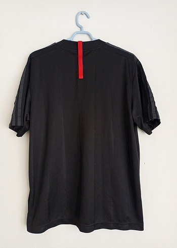 Orijinal Adidas Siyah Erkek Spor Tişörtü - Görsel 7